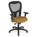 Eurotech Apollo MM9500 Highback Executive Chair - Nugget Seat Color - Fabric Seat Material - 5-star Base - Canyon Nugget - 1 Each
