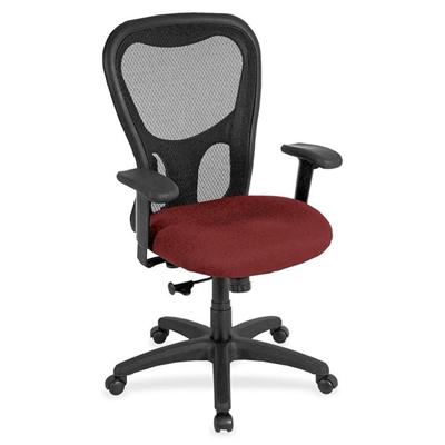 Eurotech Apollo MM9500 Highback Executive Chair - Festive Seat Color - Fabric Seat Material - 5-star Base - Expo Festive - 1 Each