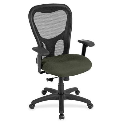 Eurotech Apollo MM9500 Highback Executive Chair - Olive Green Seat Color - Fabric Seat Material - 5-star Base - Perfection Olive Green - 1 Each
