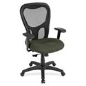 Eurotech Apollo MM9500 Highback Executive Chair - Olive Green Seat Color - Fabric Seat Material - 5-star Base - Perfection Olive Green - 1 Each