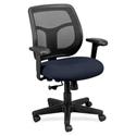 Eurotech Apollo Task Chair - Periwinkle Seat Color - Fabric Seat Material - 5-star Base - Insight Periwinkle Blue - 1 Each