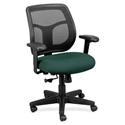 Eurotech Apollo Task Chair - Chive Seat Color - Fabric Seat Material - 5-star Base - Forte Chive - 1 Each