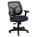 Eurotech Apollo Task Chair - Cadet Seat Color - Fabric Seat Material - 5-star Base - Forte Cadet - 1 Each