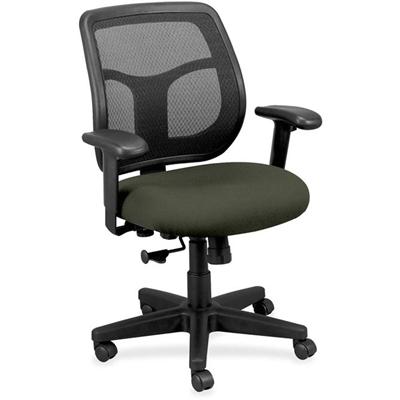 Eurotech Apollo MT9400 Mesh Task Chair - Olive Green Seat Color - Fabric Seat Material - Olive Green Back Color - 5-star Base - Perfection Olive Green - 1 Each