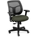 Eurotech Apollo MT9400 Mesh Task Chair - Olive Green Seat Color - Fabric Seat Material - Olive Green Back Color - 5-star Base - Perfection Olive Green - 1 Each