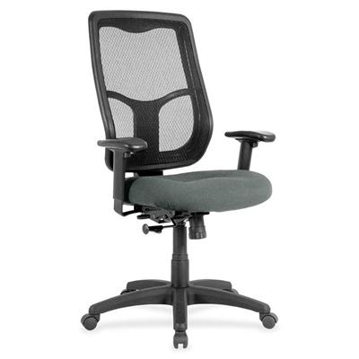 Eurotech Apollo MTHB94 Executive Chair - Fog Seat Color - Fabric Seat Material - 5-star Base - Expo Fog - 1 Each