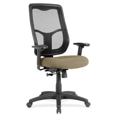 Eurotech Apollo MTHB94 Executive Chair - Latte Seat Color - Fabric Seat Material - 5-star Base - Expo Latte - 1 Each