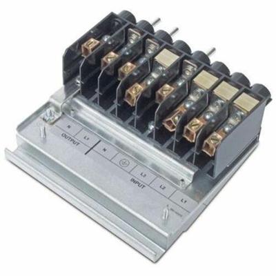 APC by Schneider Electric Symmetra UPS Power Wiring Tray - 4" Height x 6" Width x 6" Depth - Silver - 1 Each