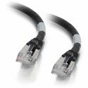 C2G 1ft (0.3m) Cat6 Snagless Shielded (STP) Ethernet Network Patch Cable - Black - 1 ft Category 6 Network Cable for Network Device - First End: 1 x RJ-45 Network - Male - Second End: 1 x RJ-45 Network - Male - Patch Cable - Shielding - Gold, Nickel 
