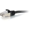 C2G 35ft Cat6 Snagless Shielded (STP) Ethernet Network Patch Cable - Black - 35 ft Category 6 Network Cable for Network Device - First End: 1 x RJ-45 Network - Male - Second End: 1 x RJ-45 Network - Male - Patch Cable - Shielding - Gold, Nickel Plate