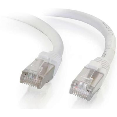 C2G 4ft Cat6 Snagless Shielded (STP) Network Patch Cable - White - 4 ft Category 6 Network Cable for Network Device - First End: 1 x RJ-45 Network - Male - Second End: 1 x RJ-45 Network - Male - Patch Cable - Shielding - Gold, Nickel Plated Connector