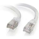 C2G 7ft Cat6 Snagless Shielded (STP) Ethernet Network Patch Cable - White - 7 ft Category 6 Network Cable for Network Device - First End: 1 x RJ-45 Network - Male - Second End: 1 x RJ-45 Network - Male - Patch Cable - Shielding - Gold, Nickel Plated 