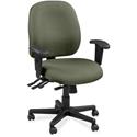 Eurotech 4x4 49802A Task Chair - Sage Seat Color - Fabric Seat Material - Sage Back Color - Fabric Back Material - 5-star Base - Shire Sage - 1 Each