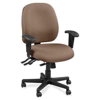 Eurotech 4x4 49802A Task Chair - Malted Seat Color - Leather Seat Material - Malted Back Color - Leather Back Material - 5-star Base - Fuse Malted - 1 Each