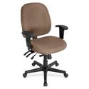 Eurotech 4x4 Task Chair - Malted Seat Color - Fabric Seat Material - Malted Back Color - Fabric Back Material - 5-star Base - Fuse Malted - 1 Each
