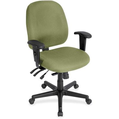Eurotech 4x4 Task Chair - Cress Seat Color - Fabric Seat Material - Cress Back Color - Fabric Back Material - 5-star Base - Fuse Cress - 1 Each