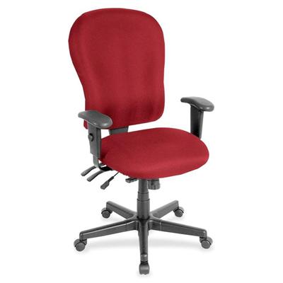 Eurotech 4x4 XL FM4080 High Back - Real Red Seat Color - Fabric Seat Material - Real Red Back Color - Fabric Back Material - 5-star Base - Insight Real Red - 1 Each