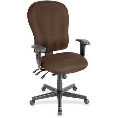 Eurotech 4x4 XL FM4080 High Back Executive Chair - Mudslide Seat Color - Fabric Seat Material - Mudslide Back Color - Fabric Back Material - 5-star Base - Canyon Mudslide - 1 Each