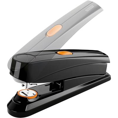 Novus B8fc Power on Demand Stapler - Staples Upto 50 Sheet of 80g/m² Paper - 2.63" Throat Depth - Black - Steel, Plastic - 1 Carton