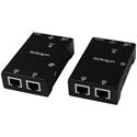 StarTech.com HDMI Over CAT5/CAT6 Extender with Power Over Cable - 165 ft (50m) - 1 Input Device - 1 Output Device - 164.04 ft Range - 4 x Network (RJ-45) - 1 x HDMI In - 1 x HDMI Out - Full HD - 1920 x 1080 - Twisted Pair - Rack-mountable - TAA Compl
