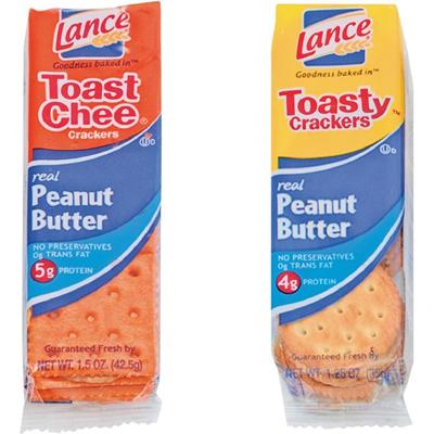 Lance Cracker Sandwich Variety Pack - Assorted - 1 Serving Pack - 1 Box