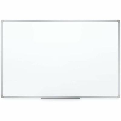 Mead Basic Dry-Erase Board - 23.8" (2 ft) Width x 17.6" (1.5 ft) Height - White Melamine Surface - Silver Aluminum Frame - Durable, Marker Tray - 1 Each