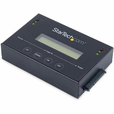 StarTech.com Standalone 2.5 / 3.5" SATA Hard Drive Duplicator and Eraser - Standalone - TAA Compliant - 1 x Source Drive(s) Supported - 1 x Destination Drive(s) Supported - Serial ATA Drive Interface