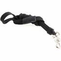 SICURIX Plastic Hook Breakaway Lanyard - J-Hook Attachment - 36" Length - Black - Nylon, Plastic, Steel - 12 / Pack