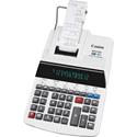 Canon MP27DII Print Calculator - Dual Color Print - Dot Matrix - 4.8 lps - Heavy Duty, Extra Large Display, Auto Power Off, Clock, Calendar, Sign Change, Item Count - 12 Digits - Fluorescent - AC Supply Powered - 3" Height x 8.9" Width x 13" Depth - 