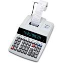 Canon MP49DII Desktop Printing Calculator - Dual Color Print - Dot Matrix - 4.8 lps - Heavy Duty, Extra Large Display, Auto Power Off, Clock, Calendar, Sign Change, Item Count - 14 Digits - Fluorescent - AC Supply Powered - 3.4" Height x 8.9" Width x