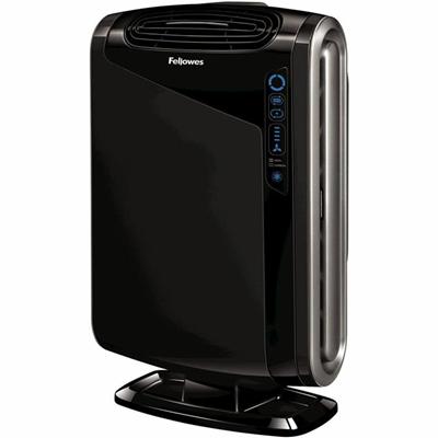 Fellowes AeraMax 290 Air Purifier - True HEPA, PlasmaTrue - 600 Sq. ft. - Black