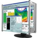 Kantek MaxView Monitor Magnifier - Magnifying Area 15.25" Width - Overall Size 1.8" Height x 15.3" Width - Acrylic Lens