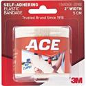 Ace Self-adhering Square Elastic Bandage - - 2" Width - Tan - 1 Each