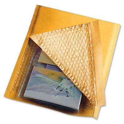 Sealed Air Jiffylite Bulk-packed Cushioned Mailers - Padded - #0 - 6" Width x 10" Length - Self-sealing - Gold - Satin, Kraft - 200 / Carton
