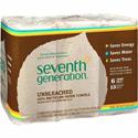 Seventh Generation 100% Recycled Paper Towels - 2 Ply - 11" Width x 9" Length - 120 Sheets/Roll - Natural - Paper - 1 Pack