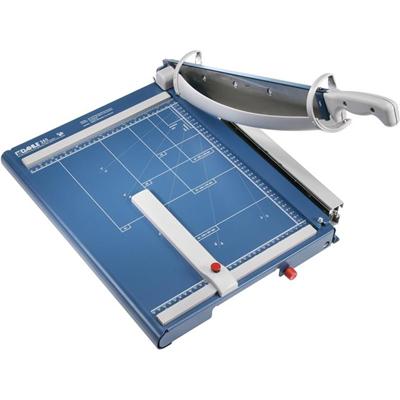 Dahle 565 Premium Guillotine Trimmer - 35 Sheet Cutting Capacity - 15" Cutting Length - 8" Height x 14" Width x 18.8" Length - Safety Guard, Self-sharpening, Sturdy, Non-skid Rubber Feet, Automatic Clamp, Non-slip Rubber Feet, Adjustable Alignment Gu