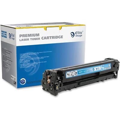 Elite Image Remanufactured Laser Toner Cartridge 131A (CF211A) - Cyan - 1 Each - 1800 Pages
