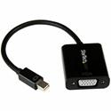 StarTech.com Mini DisplayPort 1.2 to VGA Adapter Converter - Mini DP to VGA - 1920x1200 - 1 x 20-pin Mini DisplayPort 1.2 Digital Audio/Video - Male - 1 x 15-pin HD-15 - Female - Black - 1 Each