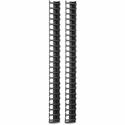 APC by Schneider Electric Vertical Cable Manager for NetShelter SX 600mm Wide 48U (Qty 2) - Cable Manager - Black - 6U Rack Height - 1 Each - TAA Compliant