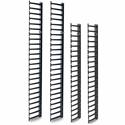 APC by Schneider Electric Vertical Cable Manager for NetShelter SX 45U Networking Enclosure (Qty 4) - Cable Manager - Black - 45U Rack Height - 1 Each - TAA Compliant