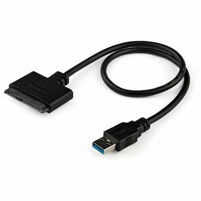 StarTech.com SATA/USB Data Transfer/Power Cable - 1 x 15-pin SATA 3.0/Power - Male - 1 x 9-pin USB 3.2 (Gen 1) Type A - Male - Black - 1 Each