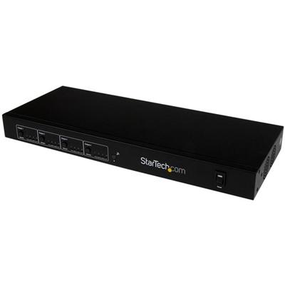 StarTech.com 4x4 HDMI Matrix Switcher and HDMI over HDBaseT CAT5 Extender - 230ft (70m) 1080p - 1920 x 1200 - WUXGA - Twisted Pair - 4 x 4 - Display, Projector - 4 x HDMI Out