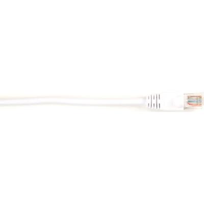 Black Box Connect Cat.6 UTP Patch Network Cable - 4 ft Category 6 Network Cable for Network Device - First End: 1 x RJ-45 Network - Male - Second End: 1 x RJ-45 Network - Male - 1 Gbit/s - Patch Cable - Gold Plated Contact - CM - 26 AWG - White - 1 E