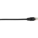 Black Box Connect Cat.5e UTP Patch Network Cable - 4 ft Category 5e Network Cable for Network Device - First End: 1 x RJ-45 Network - Male - Second End: 1 x RJ-45 Network - Male - 1 Gbit/s - Patch Cable - Gold Plated Contact - CM - 26 AWG - Black - 1
