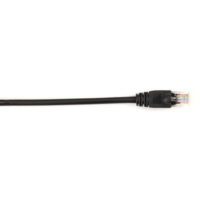 Black Box Connect Cat.6 UTP Patch Network Cable - 6 ft Category 6 Network Cable for Network Device - First End: 1 x RJ-45 Network - Male - Second End: 1 x RJ-45 Network - Male - 1 Gbit/s - Patch Cable - Gold Plated Contact - CM - 26 AWG - Black - 1 E