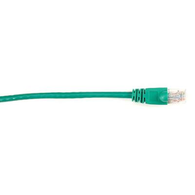 Black Box Connect Cat.6 UTP Patch Network Cable - 6 ft Category 6 Network Cable for Network Device - First End: 1 x RJ-45 Network - Male - Second End: 1 x RJ-45 Network - Male - 1 Gbit/s - Patch Cable - Gold Plated Contact - CM - 26 AWG - Green - 1 E