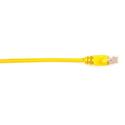Black Box Connect Cat.6 UTP Patch Network Cable - 6 ft Category 6 Network Cable for Network Device - First End: 1 x RJ-45 Network - Male - Second End: 1 x RJ-45 Network - Male - 1 Gbit/s - Patch Cable - Gold Plated Contact - CM - 26 AWG - Yellow - 1 