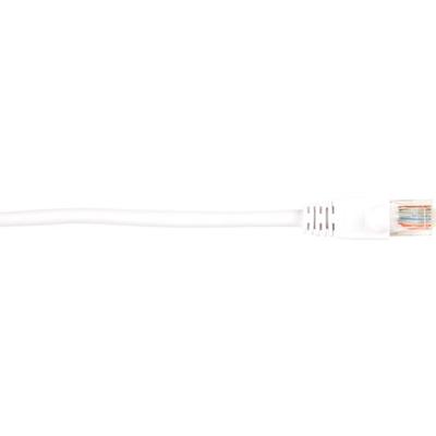 Black Box Connect Cat.5e UTP Patch Network Cable - 6 ft Category 5e Network Cable for Network Device - First End: 1 x RJ-45 Network - Male - Second End: 1 x RJ-45 Network - Male - 1 Gbit/s - Patch Cable - Gold Plated Contact - CM - 26 AWG - White - 1