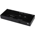 StarTech.com 2X2 HDMI Matrix Switch w/ Automatic and Priority Switching - 1080p - 1920 x 1200 - Full HD - 2 x 2 - Display, Blu-ray Disc Player, Set-top Box, Gaming Console - 2 x HDMI Out - TAA Compliant