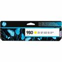 HP 980 (D8J09A) Original Inkjet Ink Cartridge - Single Pack - Yellow - 1 Each - 6600 Pages